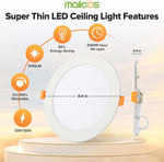 Luces LED Empotrables Mailcos 6 Pulg 12W 5CCT Regulables 24pz