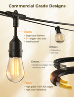 Guirnalda de luces inteligentes para exteriores, XMCOSY+ 123FT.