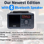 Radio Eton Elite, de Campo con Am/FM, Onda Corta, RDS, Bluetooth.