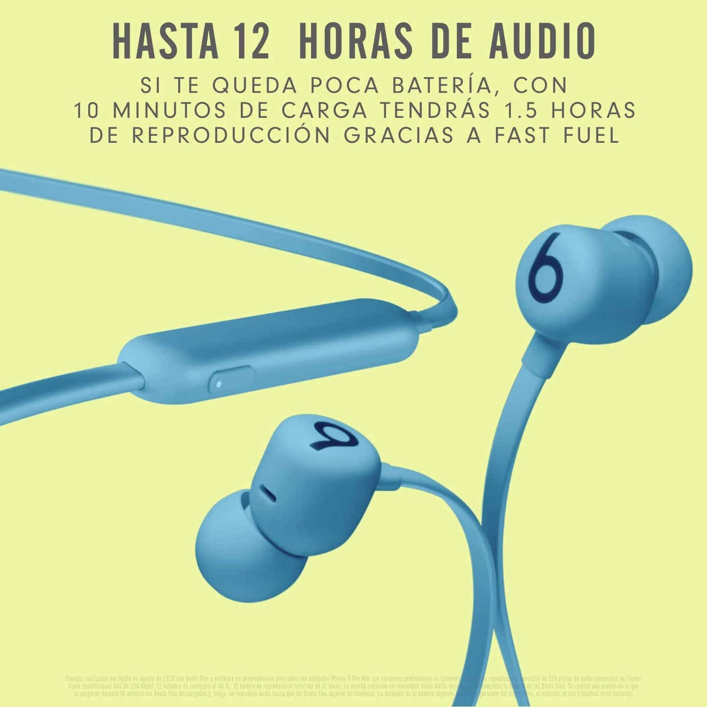Beats Audífonos in-Ear Flex inalámbricos, magnéticos, Chip W1.