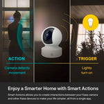 Cámara de seguridad, Smart, para interiores, det. mov.(USADO)