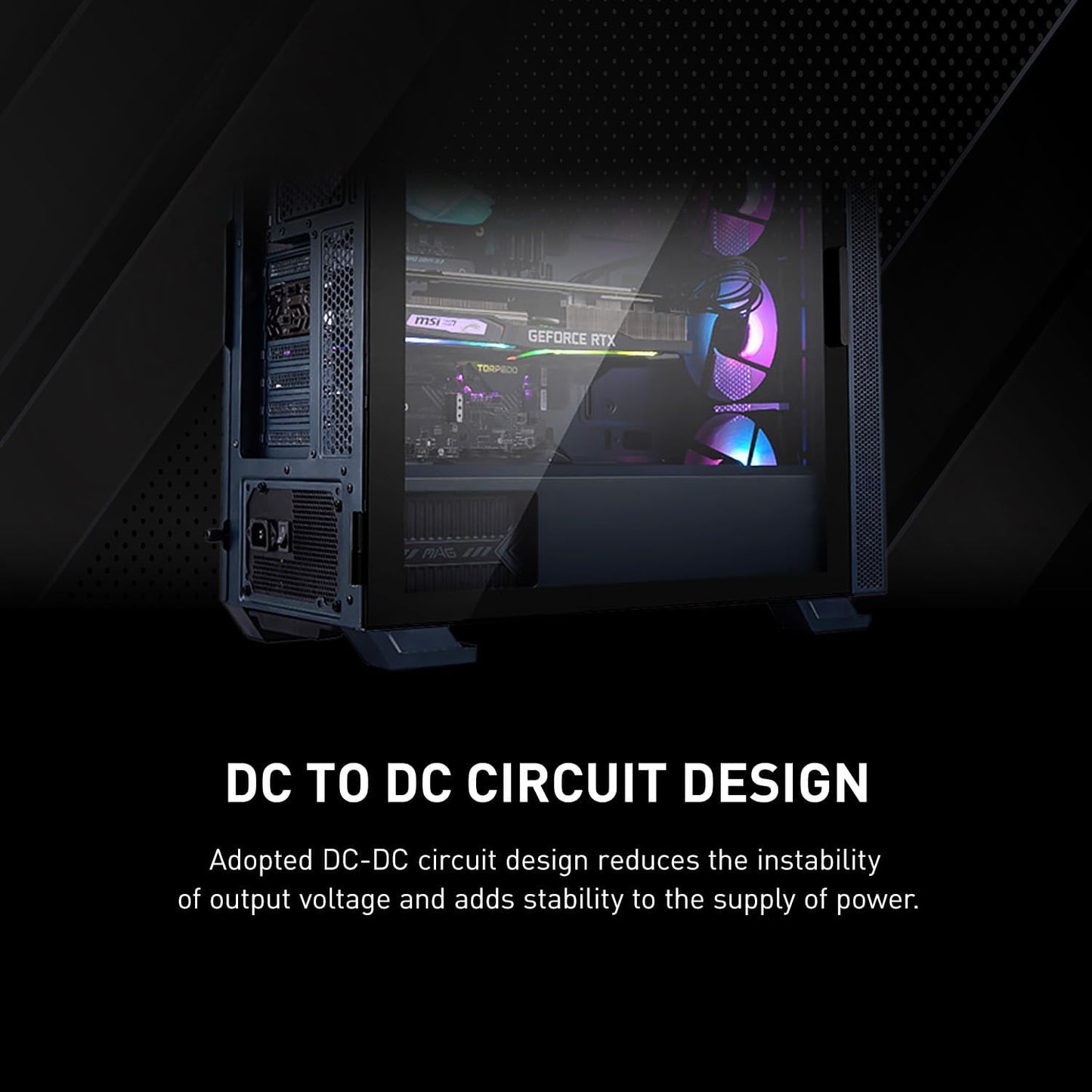 MSI Fuente de Poder mag A650BN/650W/80+ BRONCE