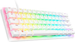 Teclado Optico Analógico Del 60%  Blanco Razer Huntsman V3 Pro Mini