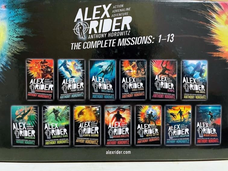 Alex Rider Complete 13-Book Box Set by Anthony Horowitz