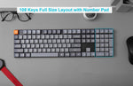 Teclado Keychron K5 Max Mecánico Inalámbrico RGB