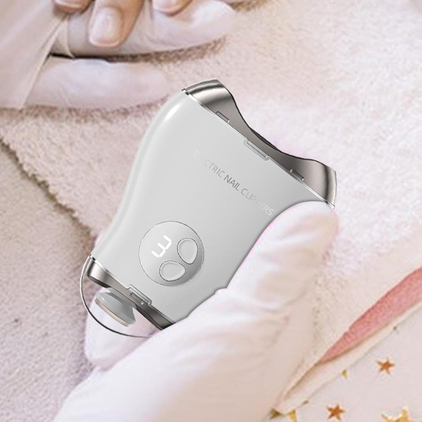 Cortador de uñas de doble cabeza, Electrico, Recargable.(USADO)