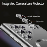 Funda para Samsung Galaxy S25 ultra, glossy, con cristal templado.