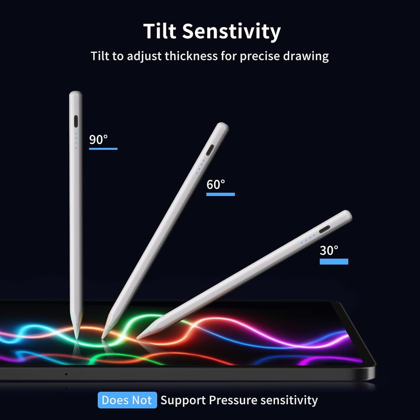 Lápiz óptico para iPad compatible con Apple 2018-2025 (USADO)