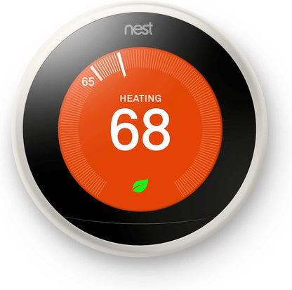 Google Nest Learning Termostato Inteligente WiFi Blanco Plus