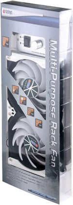 TITAN, Ventilación lateral doble de 12/24V, para RV, c/controlador.