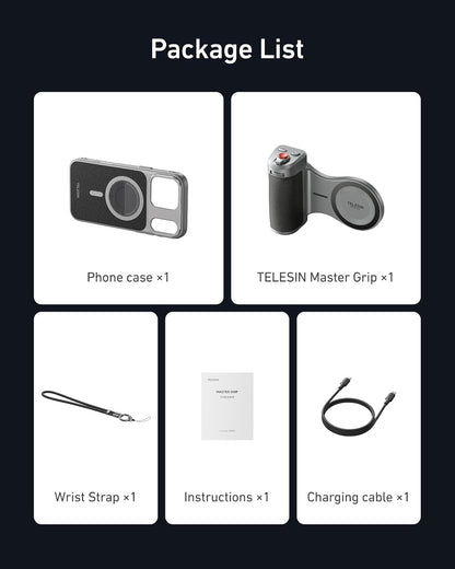 Kit De Agarre Magnético Para IPhone 17 Pro