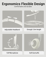 Auriculares USB NUBWO HW02 con micrófono