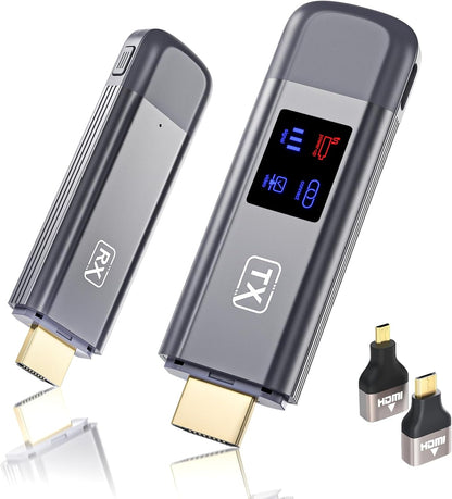 Transmisor y receptor HDMI inalámbrico decodificador 4K (USADO)