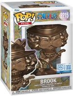 Funko Pop! Plus: One Piece Brook Estatua de Bronce  No. 2215
