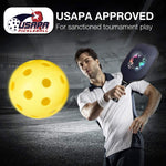 Juego de 2 palas de pickleball NIUPIPO, 4 bolas incluidas.
