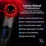 Varita de terapia de piel 5 en 1, Luma Wand, luz LED bio-onda,(USADO)