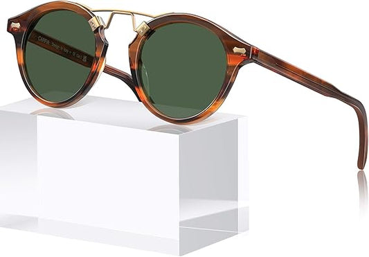 Lentes de sol, polarizados, doble puente, protección UV.