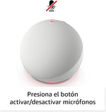 Amazon Echo Dot, bocina Alexa con sonido vibrante, ideal para hogar.