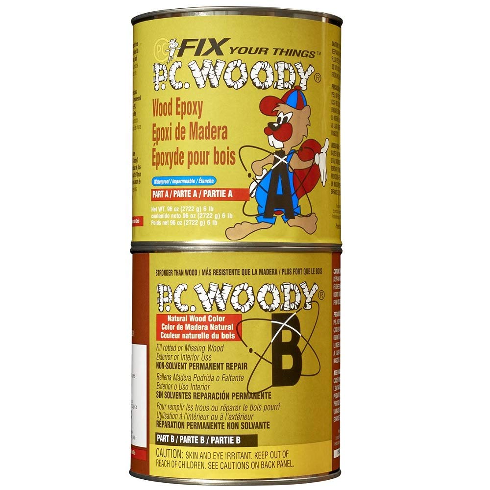 Pasta Epóxica PC-Woody 96 oz Reparación de Madera