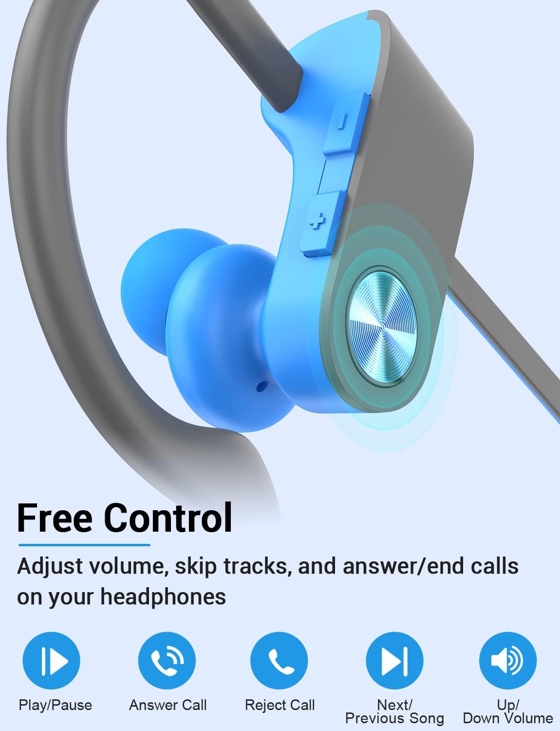 Auriculares Bluetooth Stiive deportivos inalámbricos