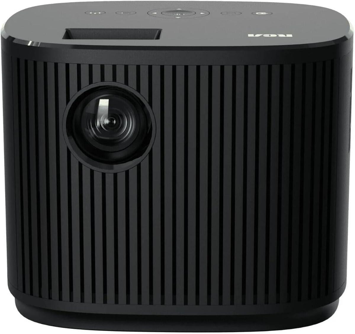 RCA Proyector de cine en casa 720P, 1280 x 720 (720P), tecnología LCD de 4"