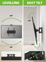 Soporte de pared para TV, pantalla plana de 32 a 65", USX MOUNT.
