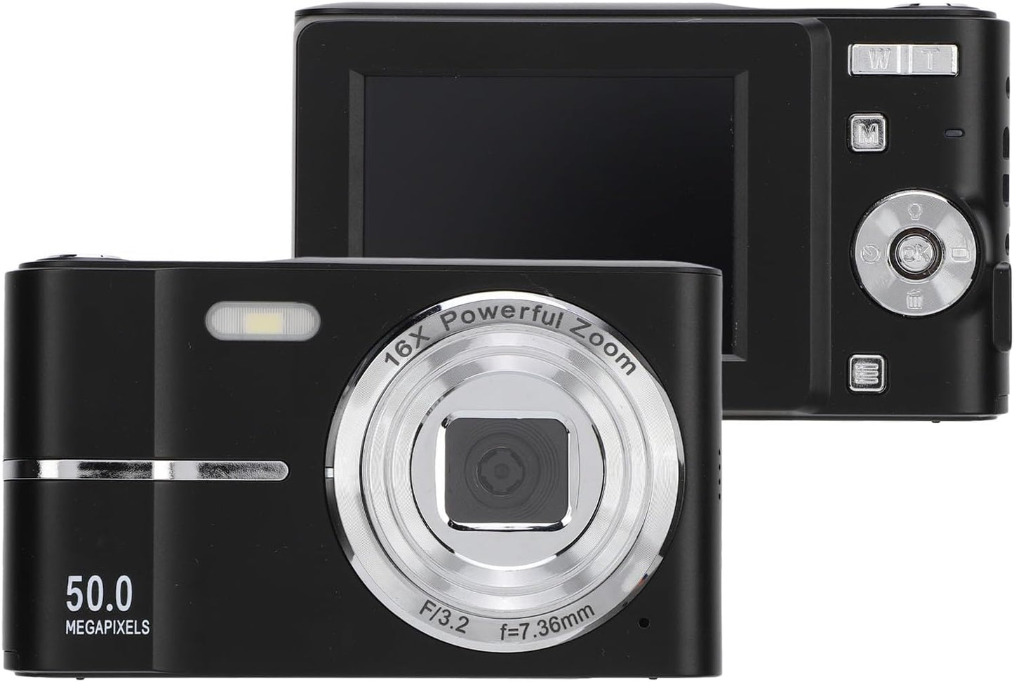 Cámara Digital FHD 1080P de Bolsillo negra