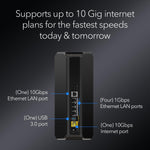 Router Netgear Nighthawk Tri-Band WiFi 7 (RS700S), 200 Dispositivos.
