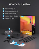 Lámpara de pie Govee Torchiere H60B1, con Matter y Alexa, RGBIC