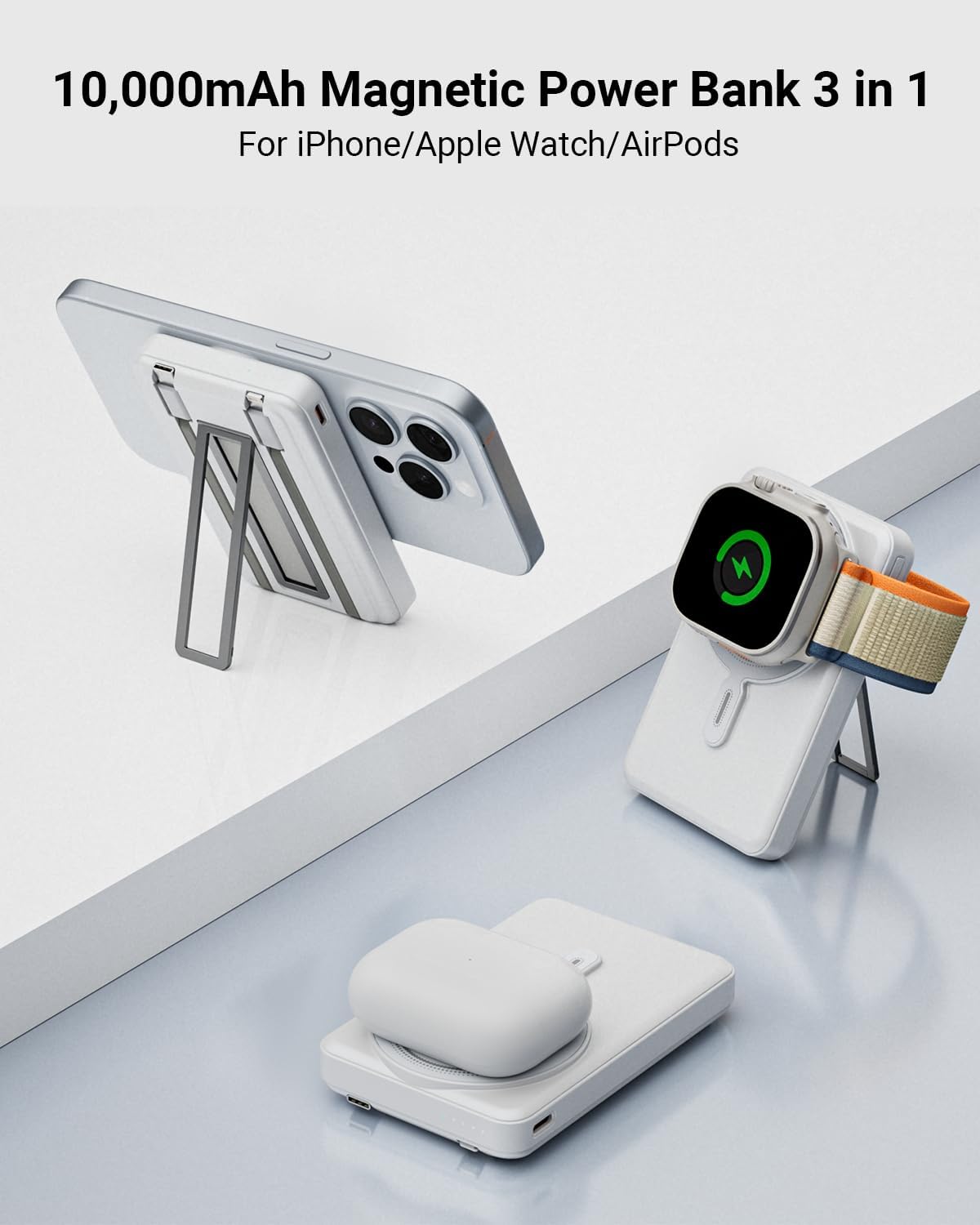 Cargador portátil inalámbrico magnético Eazpower