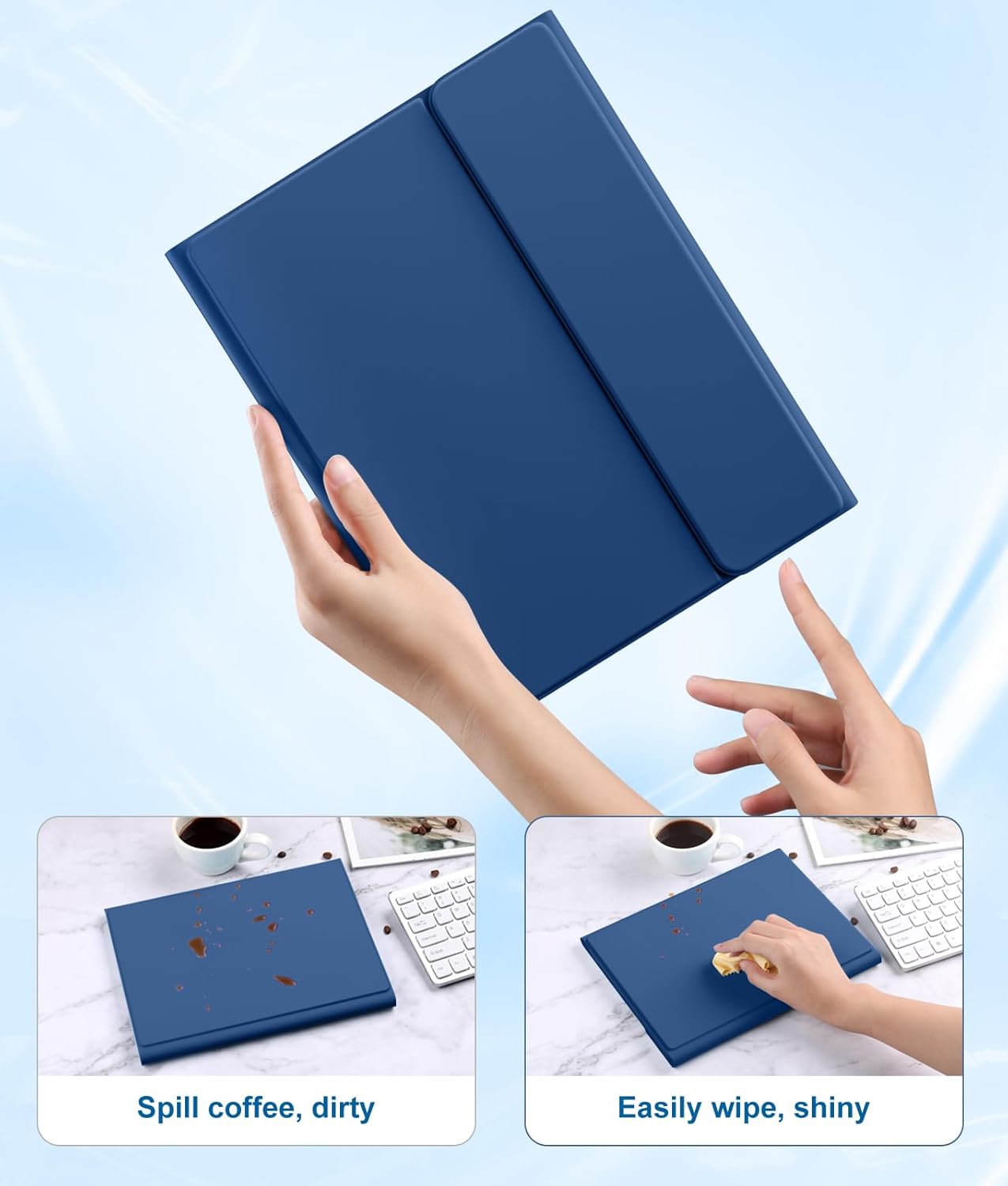 Funda con teclado trackpad iPad de 11ª y 10ª generación