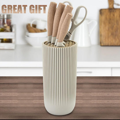 Set Cuchillos Cocina Top Lucky 6 Piezas Con Base