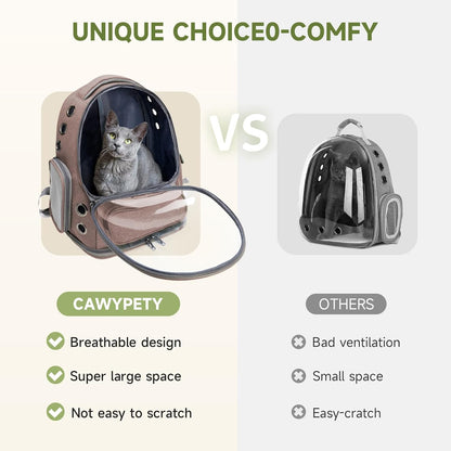 Mochila plegable de Burbujas para Gatitos a gatos medianos, Perros 18 libras.