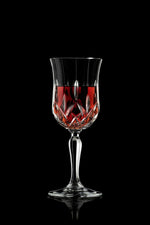 Juego de 12 copas de cristal cortado, para vino de 7.75 oz.(DETALLE)