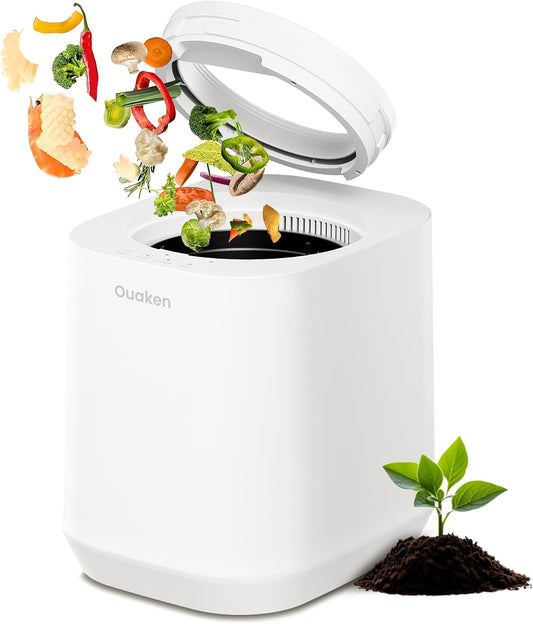 Compostador eléctrico para cocina, Ouaken, (USADO)