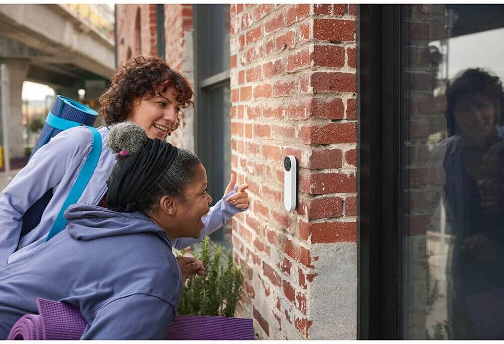 Google Nest Timbre (batería) - Ceniza.