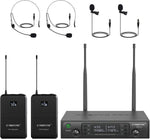 Sistema de Micrófono Inalámbrico Phenyx Pro UHF Dual PTU-71-2B
