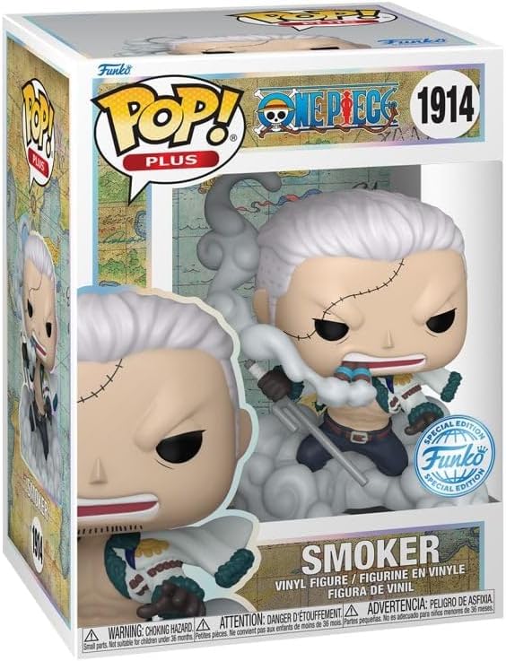 Funko Pop! Plus Animacion One Piece Smoker  Edicion especial No. 1914