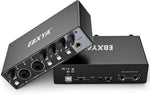 Interfaz de audio USB EBXYA 2x2, para grabación transmisión y podcasting.