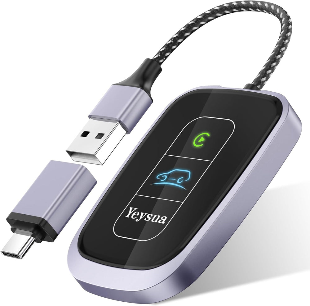 Adaptador inalámbrico CarPlay Bluetooth Yeysua (USADO)