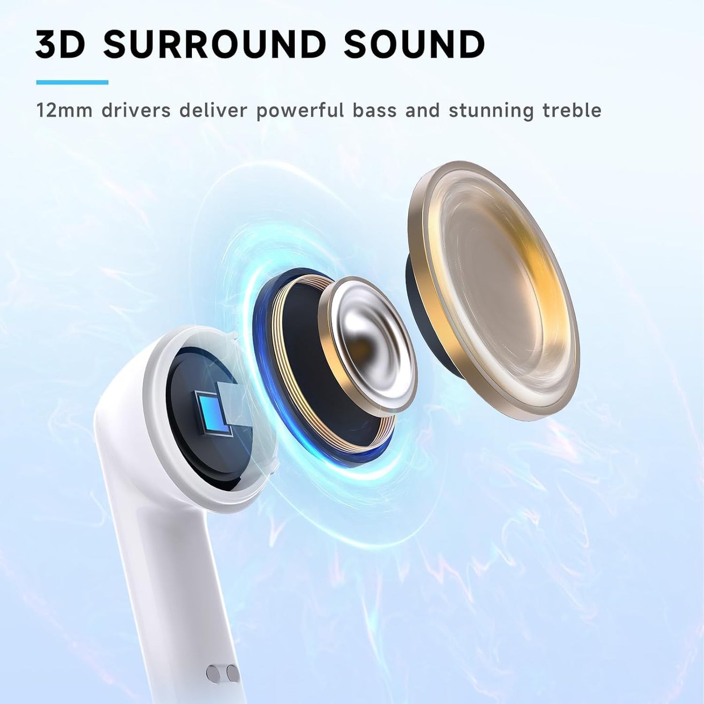 RYR Auriculares inalámbricos para juegos de 2.4 GHz.(USADOS)