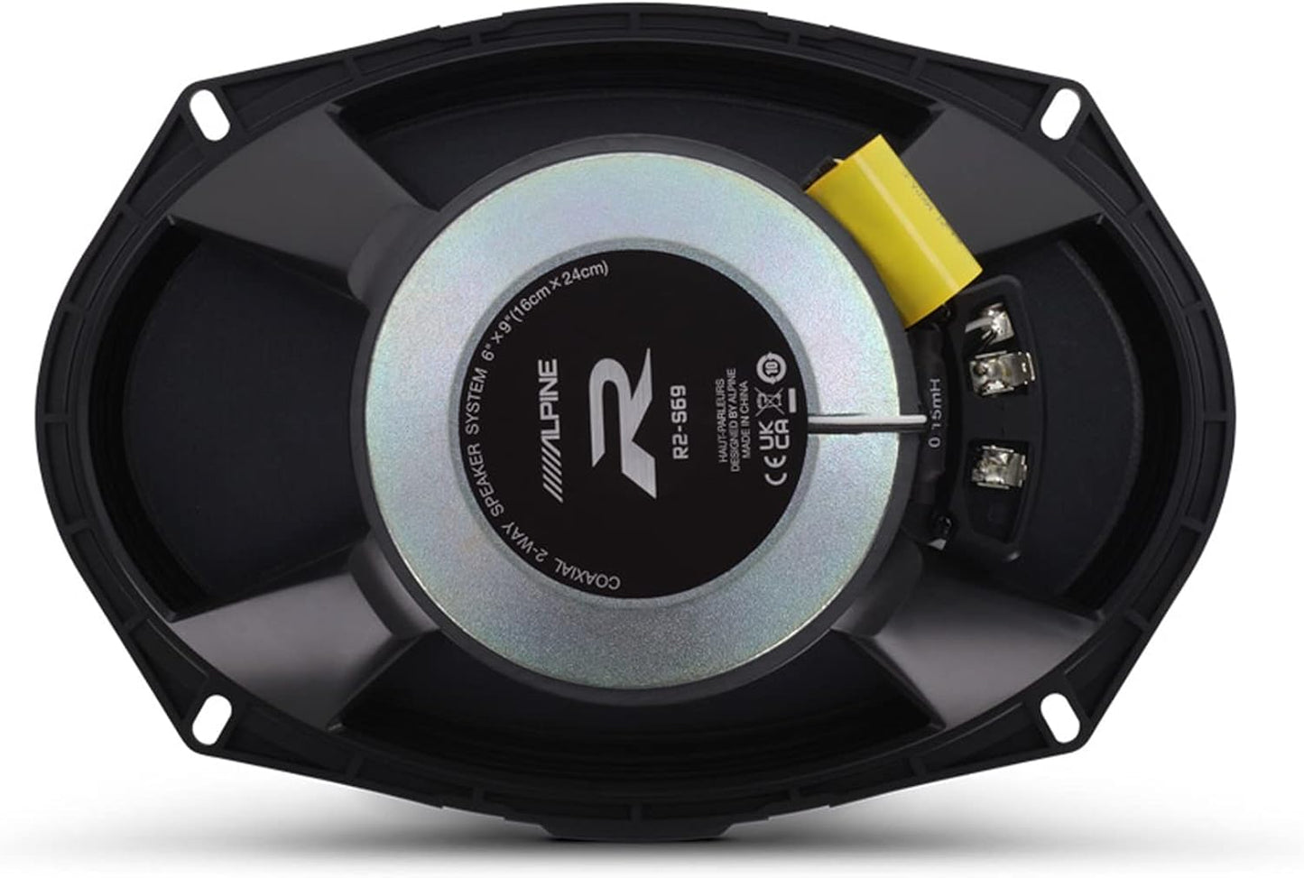 Altavoces coaxiales de alta resolución Alpine R2-S69 serie R 6x9