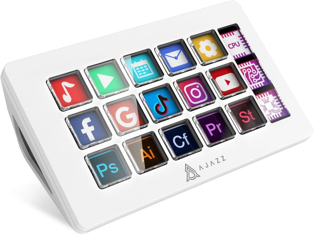 Teclado personalizable, para Apps, modos de juego, Ajazz-Nacode.