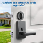 Cerradura inteligente con teclado Nyboer H01B, de huella dactilar