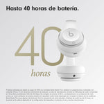 Audífonos Bluetooth Beats Sudio Pro, compatibilidad con Apple y Android.