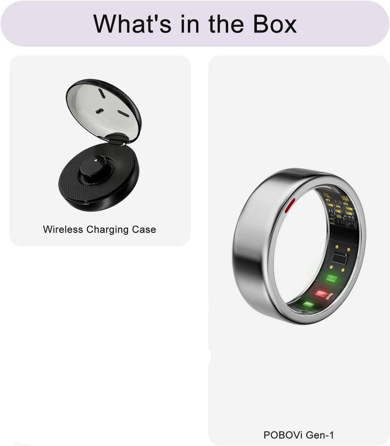 POBOVi - Anillo inteligente para mujeres y hombres.(USADO)