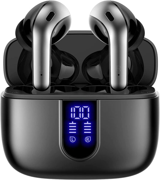 Tagry - Auriculares Inalámbricos Con Bluetooth 60 Horas