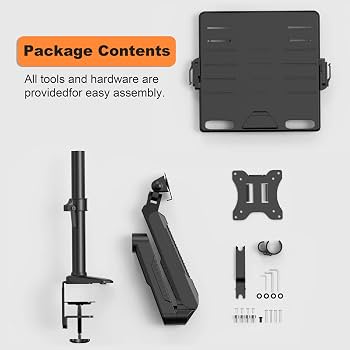 Brazo soporte Klearlook 2 en 1 para monitor y laptop con montaje VESA — vista 5