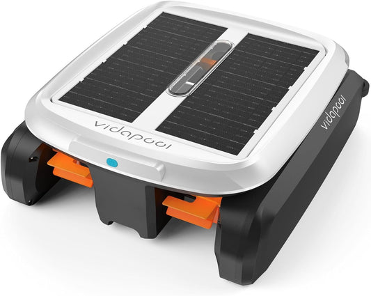 Limpiador automático robótico de piscina con energía solar, VIDAPOOL