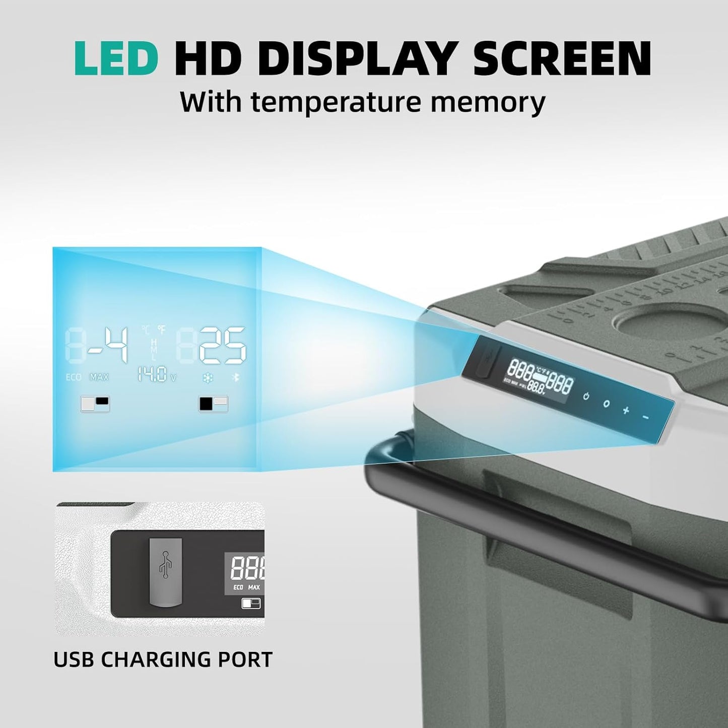 Refrigerador portátil de automóvil Alpicool 42 QT de galón